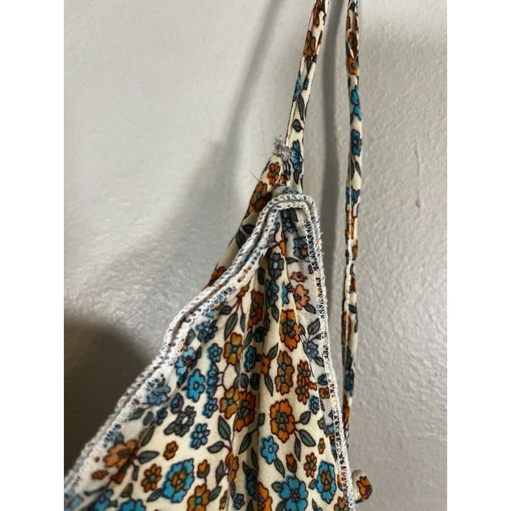 Bohemian Floral Border Maxi Dress - Multicolor - Picture 4 of 11
